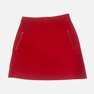 Loft pink A-line mini skirt